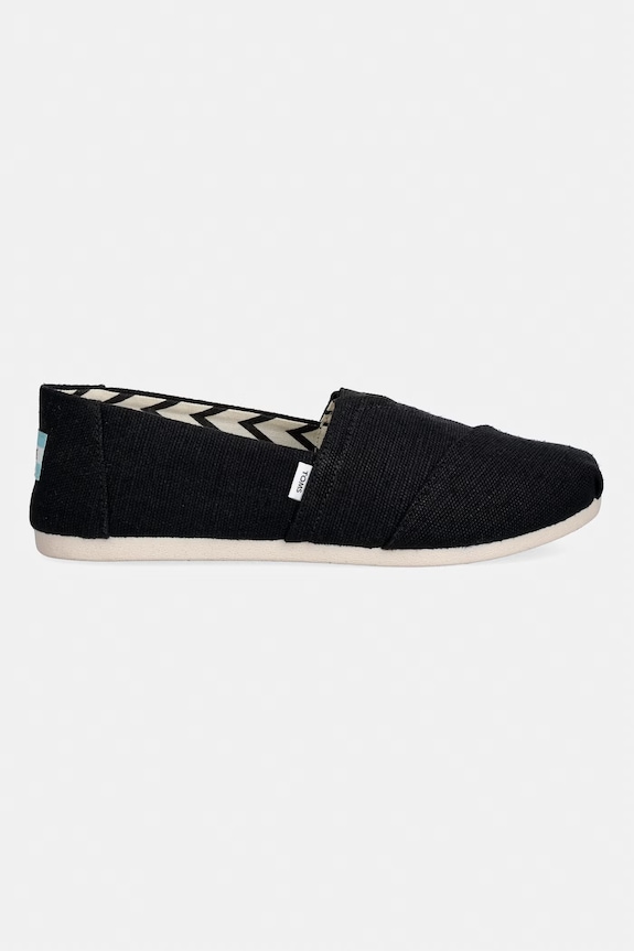 Toms espadrily dámske ALPARGATA CLASSIC 10020783 čierna SS26