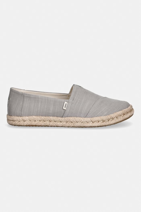 Toms espadrily dámske ALPARGATA ROPE 2.0 10020688 sivá SS26