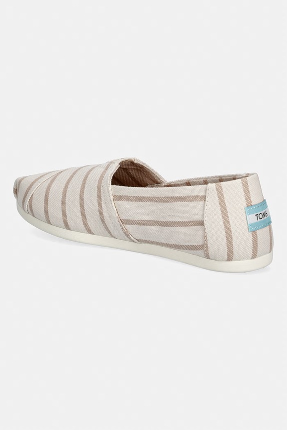 Încălțăminte Toms espadrile pentru femei ALPARGATA CLASSIC 10023264 bej