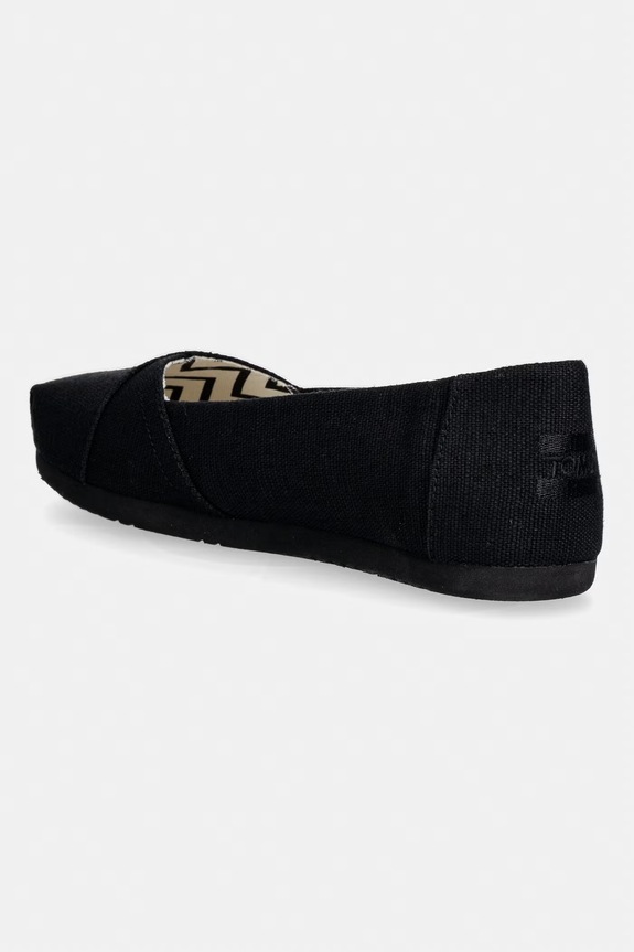 Obuv Dámske espadrilky Toms ALPARGATA BALLET 10023027 čierna
