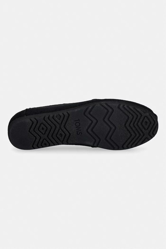 Dámske espadrilky Toms ALPARGATA BALLET 10023027 čierna