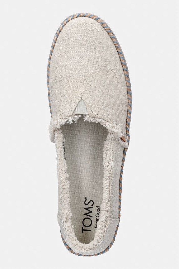 Toms espadrily dámske VALENCIA biela 10023057