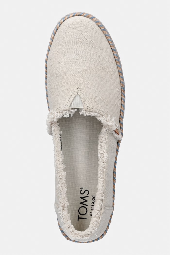 Toms espadrily dámske VALENCIA biela 10023057