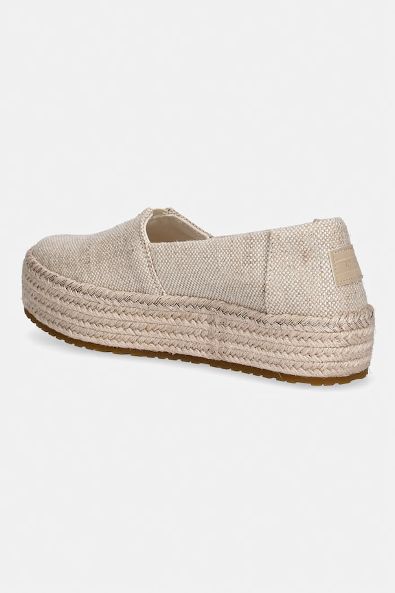 Obuv Dámske espadrilky Toms VALENCIA 10023059 béžová