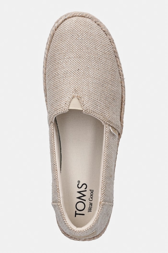 Dámske espadrilky Toms VALENCIA béžová 10023059