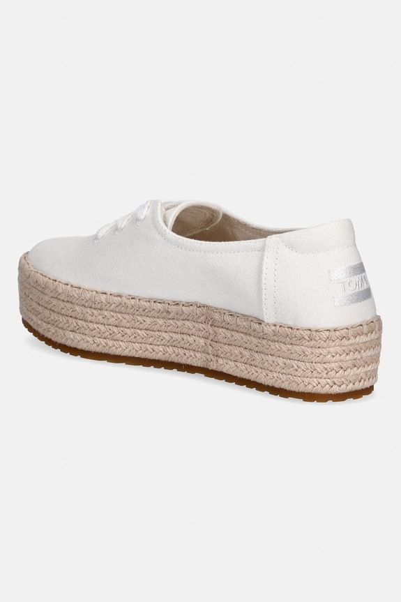 Cipők Toms VALENCIA LACE UP teniszcipő női 10023275 fehér
