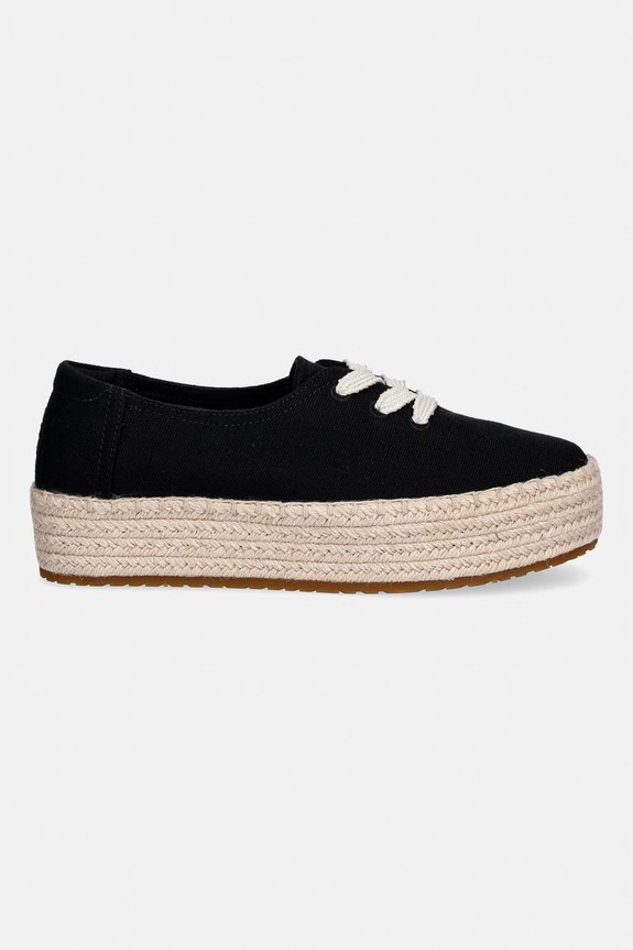 Toms VALENCIA LACE UP tenisówki damskie 10023274 czarny SS26