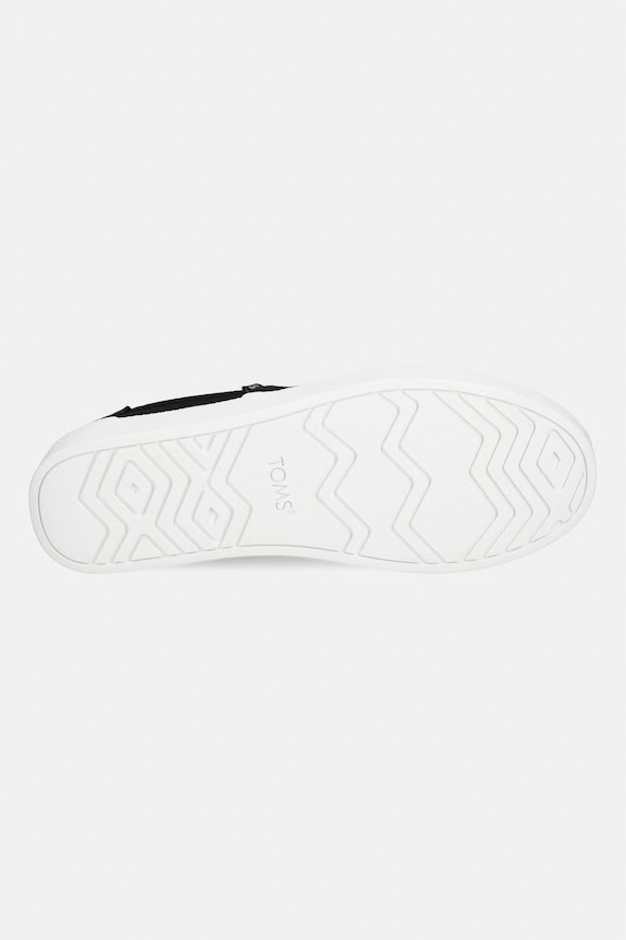 Toms ASHER PLATFORM espadryle damskie 10023246 czarny