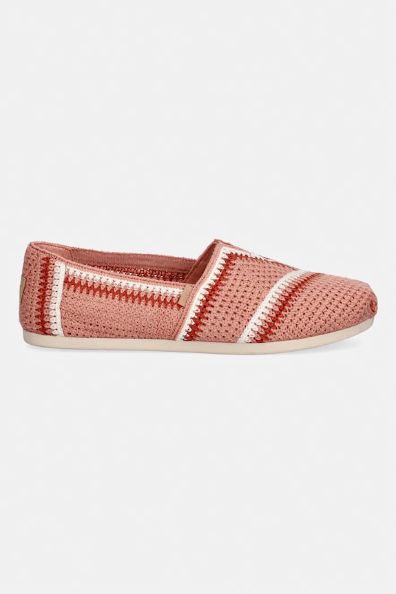 Toms espadrile pentru femei ALPARGATA CLASSIC 10023024 roz SS26