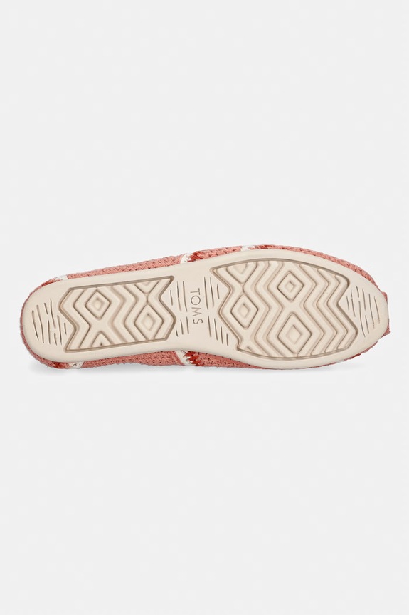 Toms espadrile pentru femei ALPARGATA CLASSIC 10023024 roz