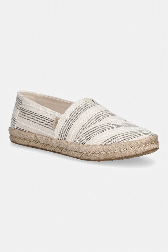 Toms espadrile pentru femei ALPARGATA ROPE 2.0 bej 10023038