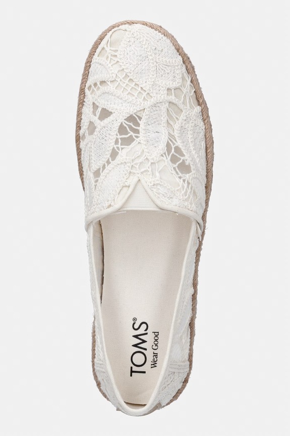 Toms εσπαντρίγιες Γυναικεία ALPARGATA ROPE 2.0 λευκό 10023030