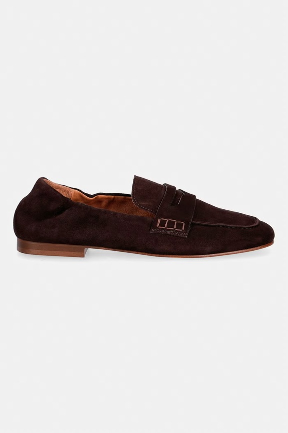 Jonak Γυναικεία μοκασίνια σουέτ DOMINIQUE VELOURS 3800420 καφέ SS26