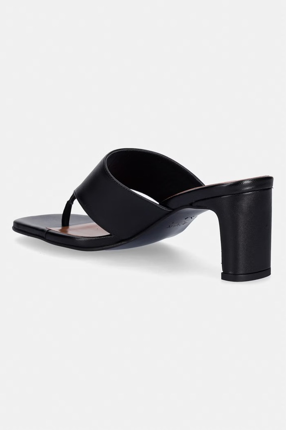 Obuwie Jonak japonki skórzane DEVIL CUIR Noir 3800287 czarny