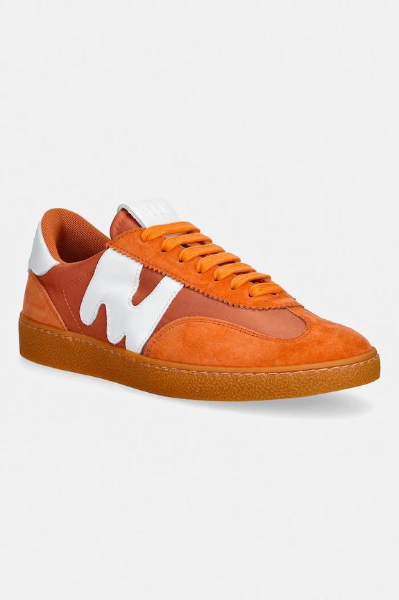MSGM sneakersy tekstylny pomarańczowy 4041MDS021.988.10