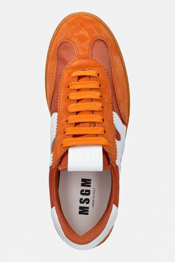 MSGM sneakersy pomarańczowy 4041MDS021.988.10