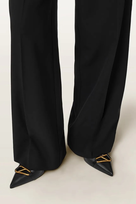 AllSaints szpilki skórzane Hera Slingback Shoe W021FE