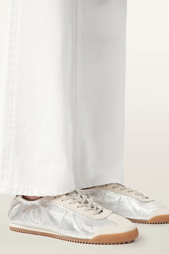 AllSaints bőr sportcipő Kenny Runner W054FD.SLV