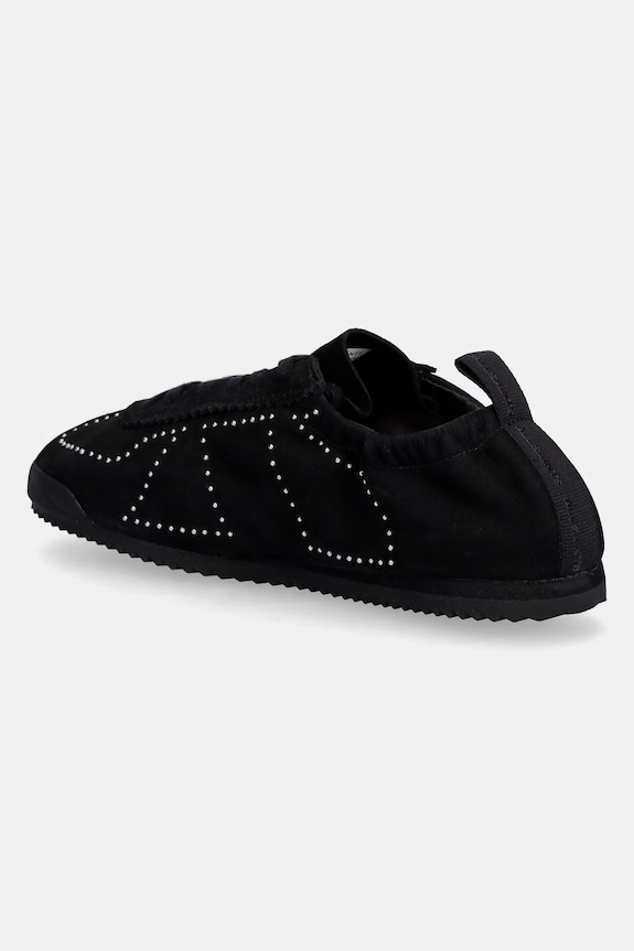 Обувь Замшевые кроссовки AllSaints Kenny Stud Runner W056FD.BLK чёрный