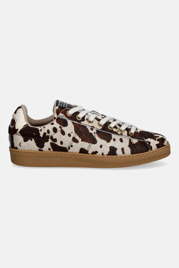 AllSaints sneakersy skórzane Leon Sneaker W060FE beżowy SS26
