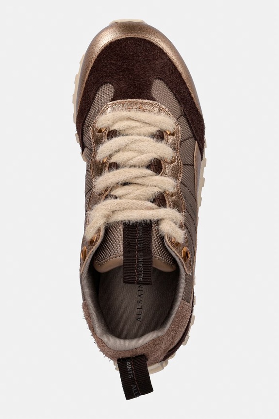 Sneakers AllSaints Nevis Sneaker καφέ W085FE
