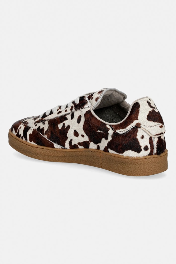 Obuwie AllSaints sneakersy skórzane Thelma Sneaker W187FB beżowy