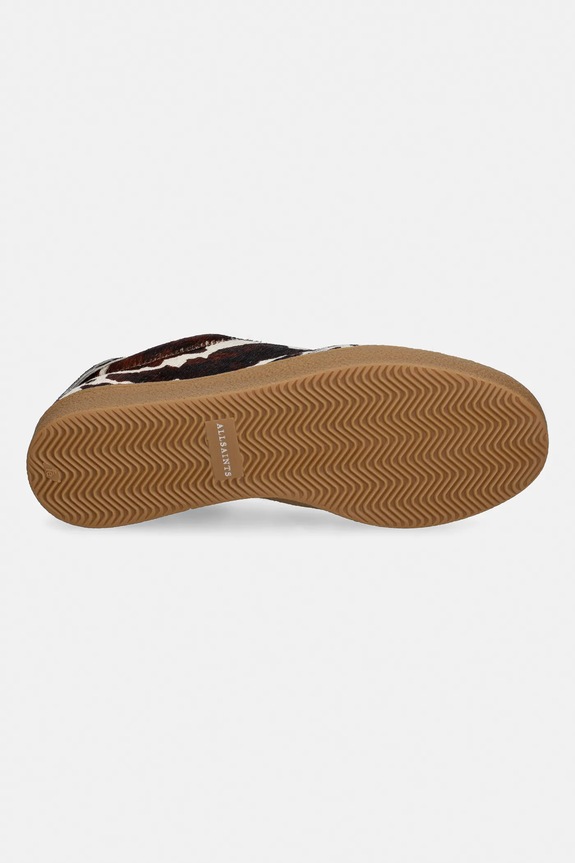 AllSaints sneakersy skórzane Thelma Sneaker W187FB beżowy