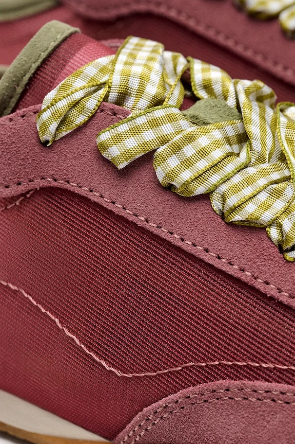 Hoff BRIDGE VICHY SOLID MESH SAGE sneakers de damă din piele întoarsă roz 12661039
