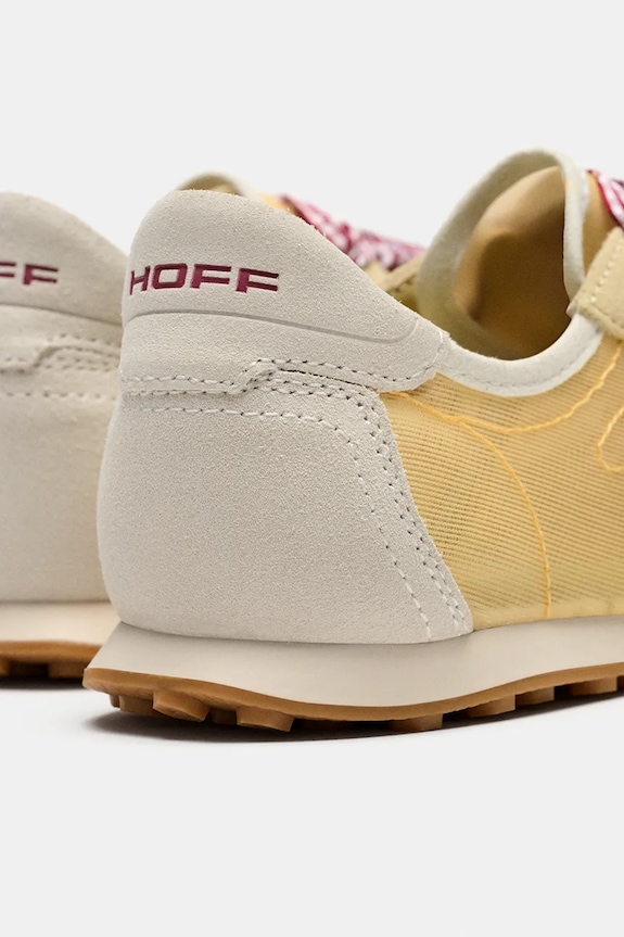 Încălțăminte Hoff BRIDGE VICHY SOLID MESH SAGE sneakers de femei din piele întoarsă 12661045 galben