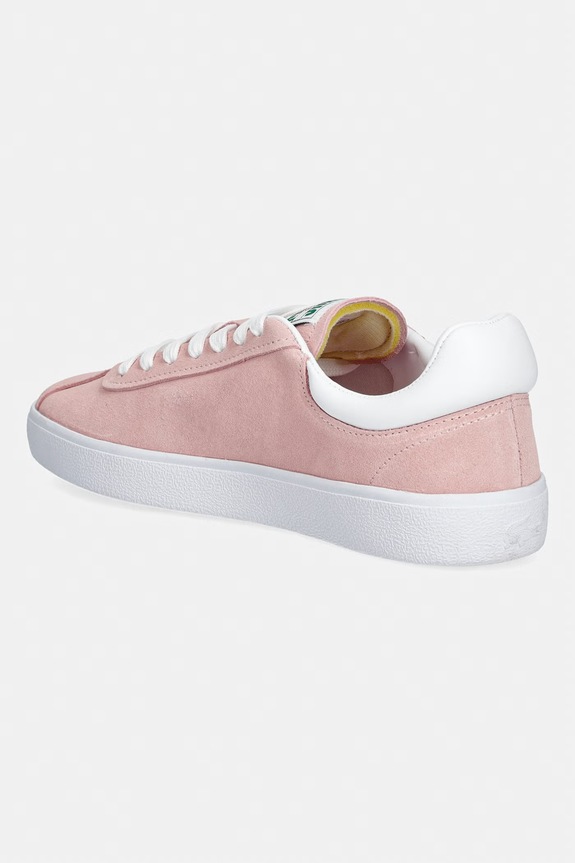 Obuwie Lacoste Baseshot Sneakers sneakersy damskie zamszowe 49SFA0052 różowy