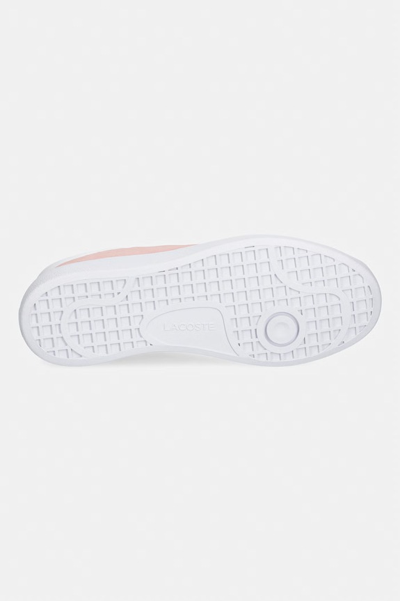 Lacoste Baseshot Sneakers sneakersy damskie zamszowe 49SFA0052 różowy