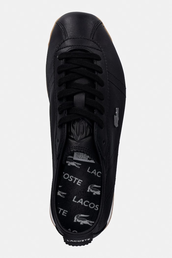 Lacoste Club-Low Sneakers sneakersy damskie skórzane czarny 51SFA0024