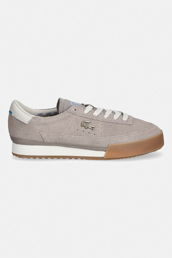 Lacoste sneakersy skórzane Aura Sneakers 51SFA0073 szary SS26