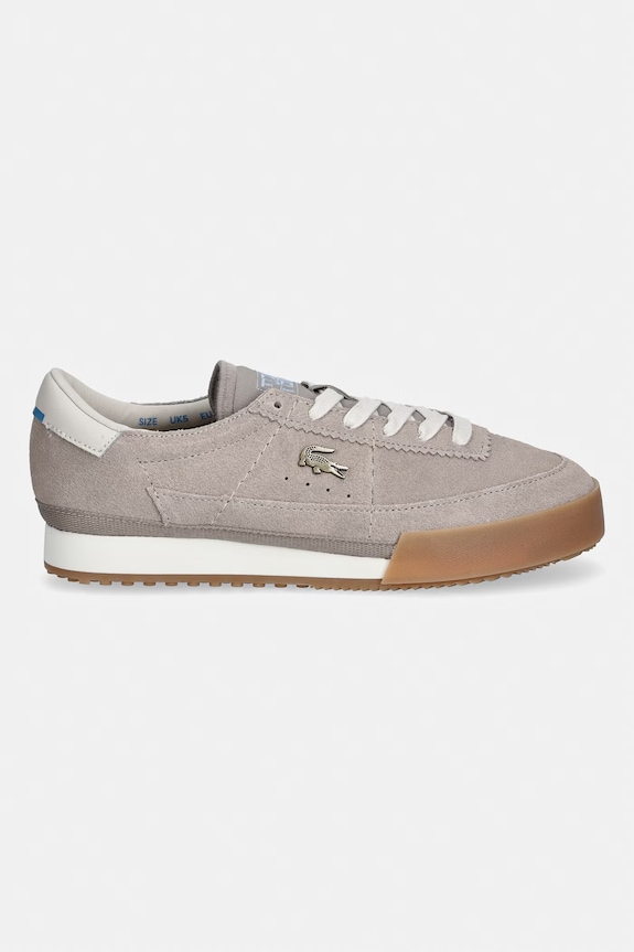 Lacoste sneakersy skórzane Aura Sneakers 51SFA0073 szary SS26