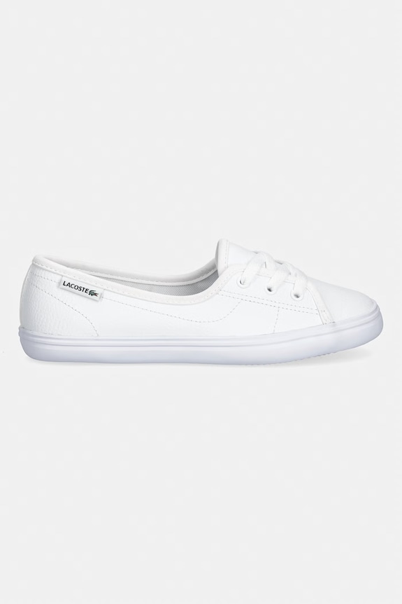 Lacoste Median LTH Sneakers teniși pentru femei, din piele 51SFA0130 alb SS26