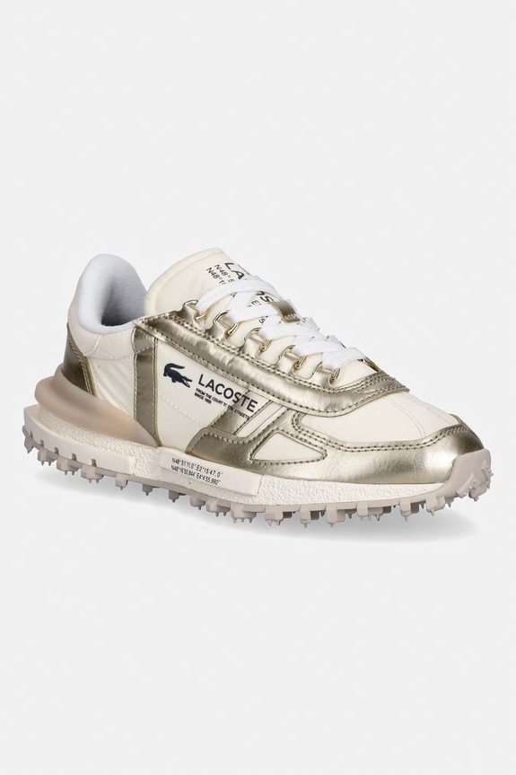 Lacoste sneakersy Elite Active Sneakers Liquid Gold Pack imitacja skóry licowej beżowy 51SFA0168