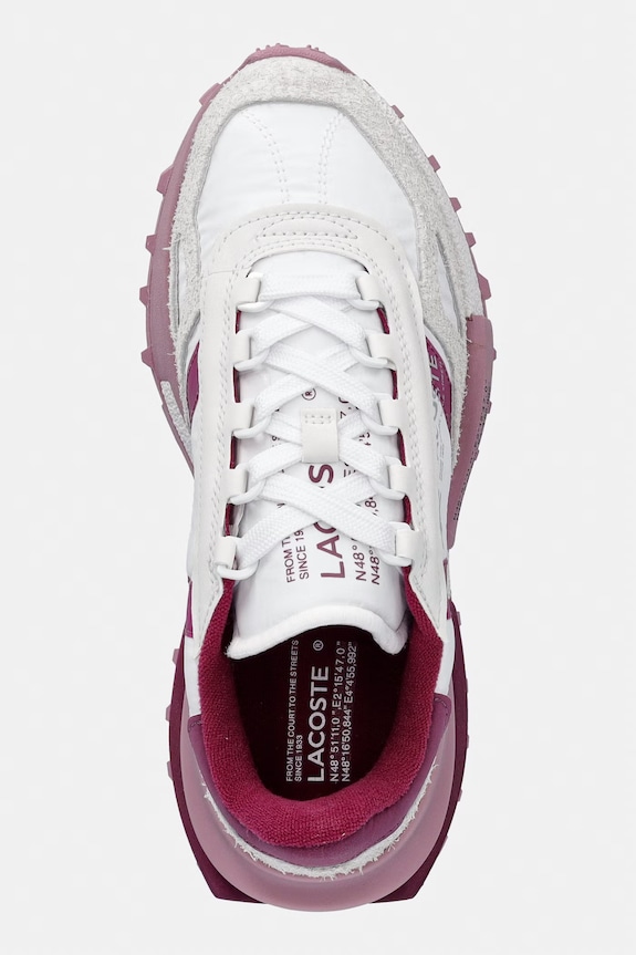 Lacoste sneakers Elite Active Sneakers Blush Refresh Pack bianco 51SFA0170
