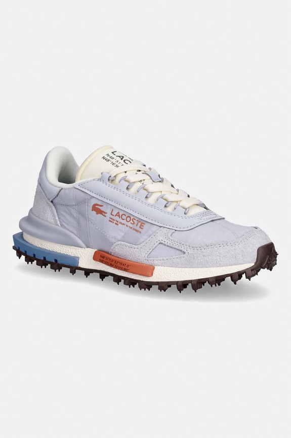 Lacoste sneakers Elite Active Sneakers piele întoarsă albastru 51SFA0175