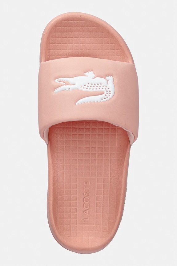 Lacoste pantofle dámské Serve Slides 1.0 oranžová 51CFA0006