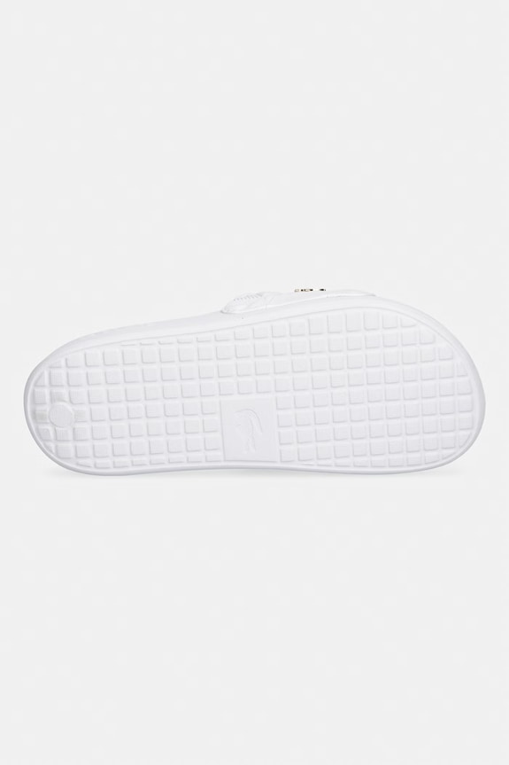 Lacoste dámske šľapky Serve Slides Hybrid Monogram Pack 51CFA0031 biela
