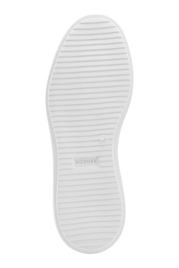 Scarpe BOGNER HOLLYWOOD sneakers da donna in pelle 22620025 bianco