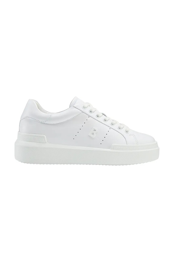BOGNER HOLLYWOOD sneakersy damskie skórzane biały 22620035