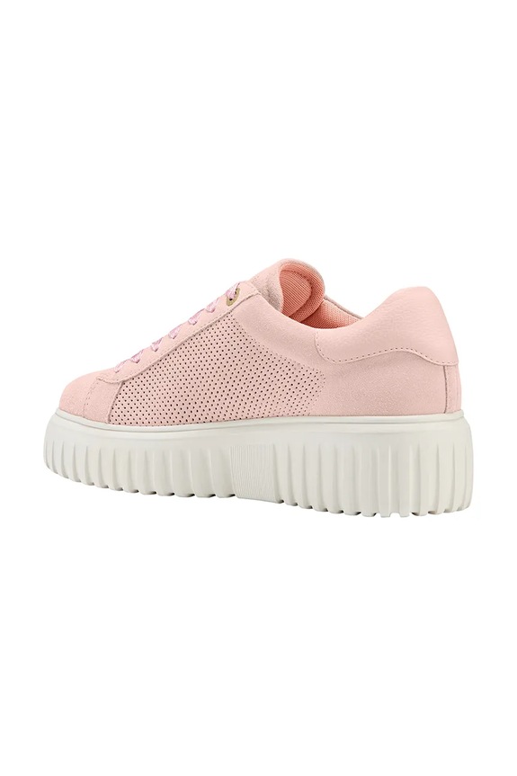 BOGNER SINGAPORE sneakersy damskie zamszowe 22620305 różowy SS26