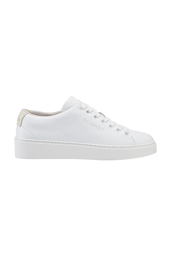BOGNER CAPRI sneakersy damskie skórzane biały 22620405
