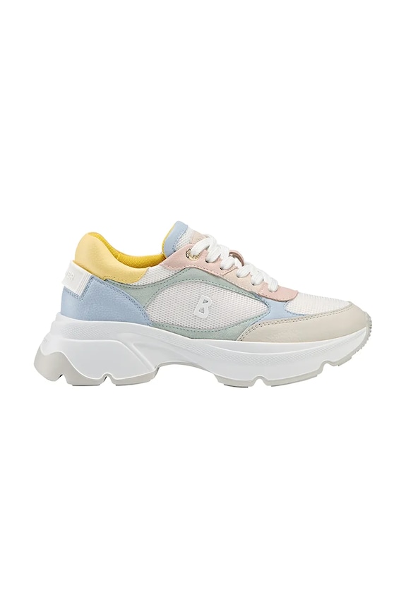Bogner sneakers KOBE piele întoarsă gri 22621575