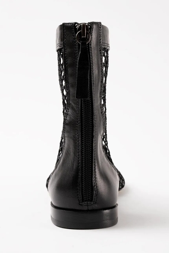 Souliers Martinez botki na płaskim obcasie damskie MAXIMA MAXIMA.BLACK czarny SS26