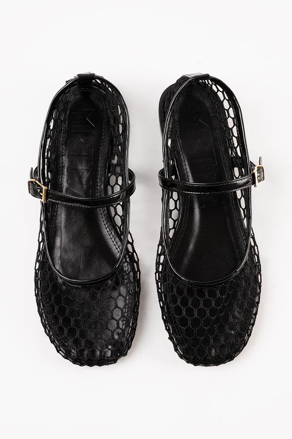 Souliers Martinez baleriny MINIMA MINIMA.BLACK czarny SS26