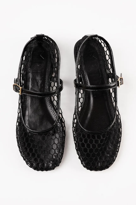 Souliers Martinez baleriny MINIMA MINIMA.BLACK czarny SS26