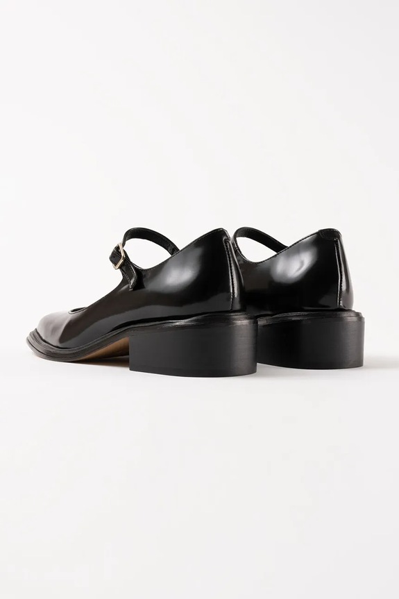 Obuwie Souliers Martinez czółenka skórzane PENELOPE PENELOPE.BLACK czarny