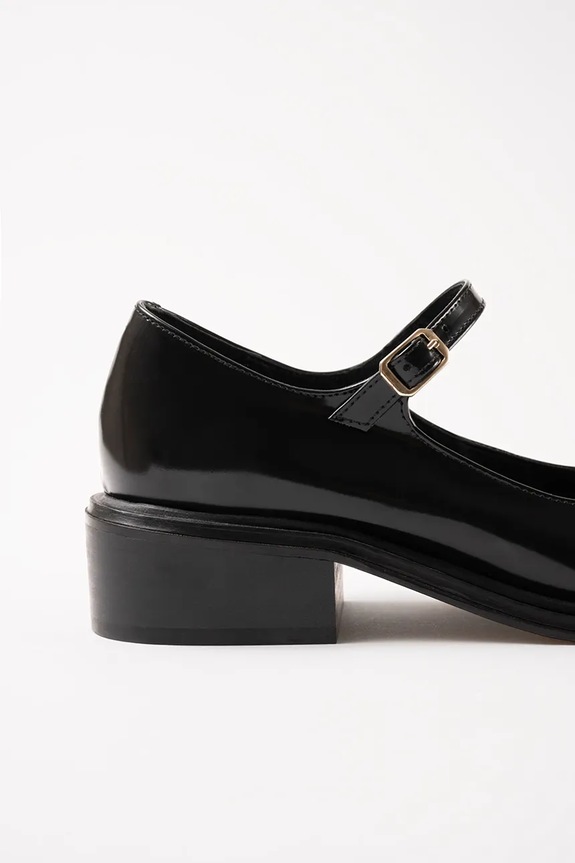Souliers Martinez czółenka skórzane PENELOPE PENELOPE.BLACK
